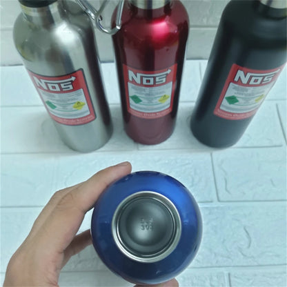 Car Insulation Cup NOS Nitrogen Cylinder Vacuum Stainless Steel Kettle 500ml High-capacity Travel Sports Bottle Water Cup 2025