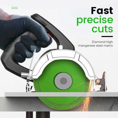 100mm Glass Cutting Disc Diamond Ultra-thin Saw Blade Diamond Jade Wine Bottle Ceramic Polish Angle Grinder Machine