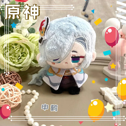 Genshin Impact Plush Doll Sandrone Columbina Yae Miko Arlecchino Sigewine Yae Miko Game Cosplay Stuffed Kids toy Christmas gift