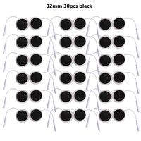 32mm black 30pcs
