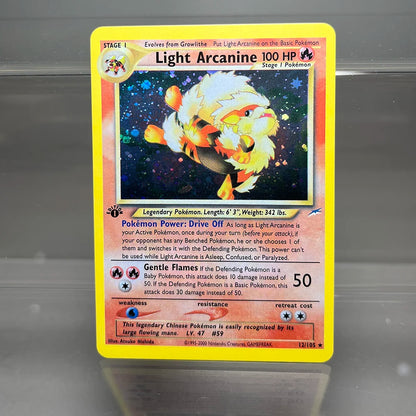 Neo Destiny Charizard PTCG Single Collection Card 1st Edition 1996 Tyranitar Gengar Card PKM Proxy Cards Toys Gifts
