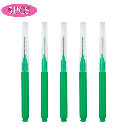 5/10/50PCS Mini Eyebrow Brush Brow Perm Brush Disposable Brow Lifting Brushes Bendable Micro Eyelash Brush Applicators Tools