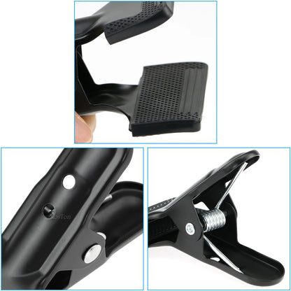 Metal Clip Photo Studio Background Support Clamps Backdrop Bracket Holder Multifunctional Clip Photography Accessories