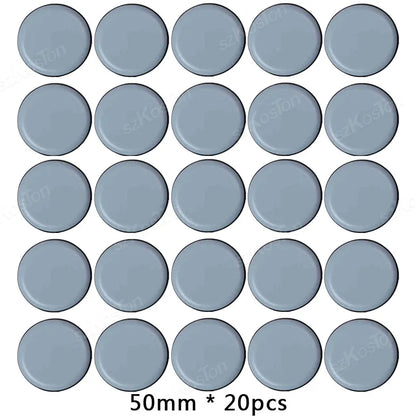 20PCS Furniture Slider Pads Table Chair Leg Sliding Block Anti Scratch Easy Move Heavy Furniture Leg Mat Thickened Moving Pads