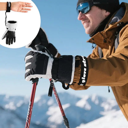 2/4pcs Elastic Wrist Straps for Ski Gloves Adjustable Ski Glove Lead for Men and Women Sport Skiing Glove Anti-loss Strap