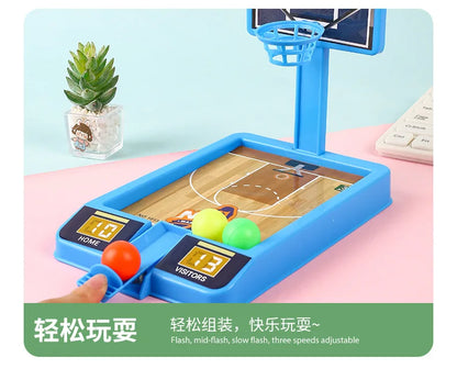 New Shooting Game Machine Mini Basketball Rack Shooting Machine Parent-child Interaction Children Indoor Leisure Educational Toy