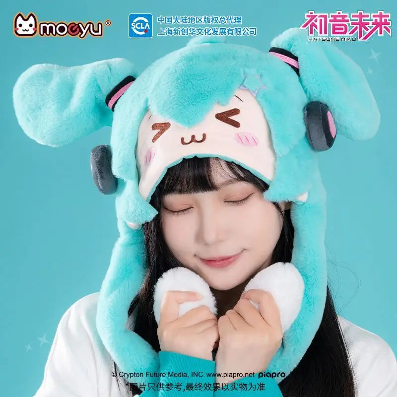 Genuine Spot Miku Double Ponytail Rotary Doll Pull Start Pendant Fufu Dolls Interesting Toys Trendy Kawaii Girls Gifts