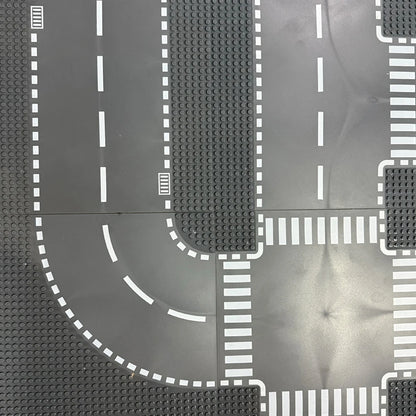 Classic Building Block Base Plate City View Traffic Road Figures Construction Toys Bricks 32Dots Plastic Baseplates Accessories
