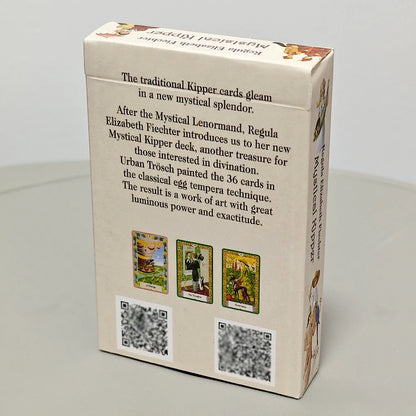 Mystical Kipper Deck 36 Pcs Oracle Cards with Keywords German System of Fortune Telling 9*6cm