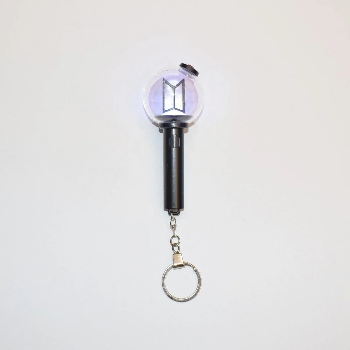 New Mini Kpop Army Ver.4 Lightstick Keychain Light Up Pendant Keyring