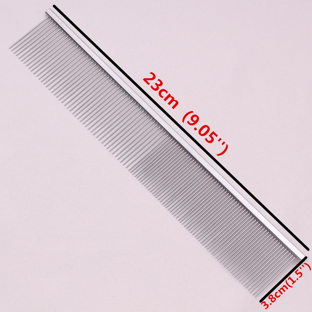 Copper Dog Grooming Combs For Pet Boundary Knot Massage Tools Professional Salon Cat Hair Cleaning Crescent Combs High Low Teeth