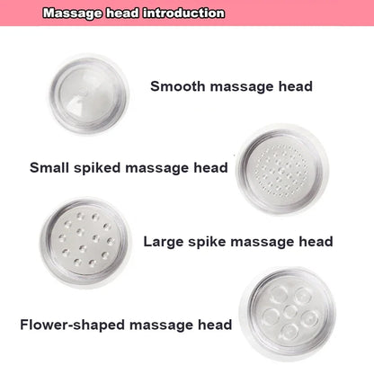 4 in 1 Electric Eye Massager Micro Vibration Facial Beauty Instrument for Relax Eye Dark Circles Eye Bags Puffiness Eye Massage