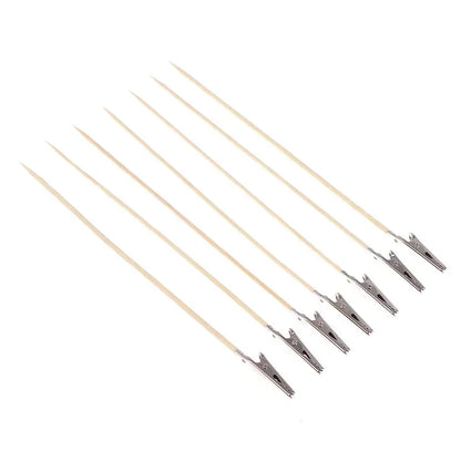 20Pcs Wood And Metal Painting Stand Alligator Clip Stick Modeling Tool for Airbrush Model Part