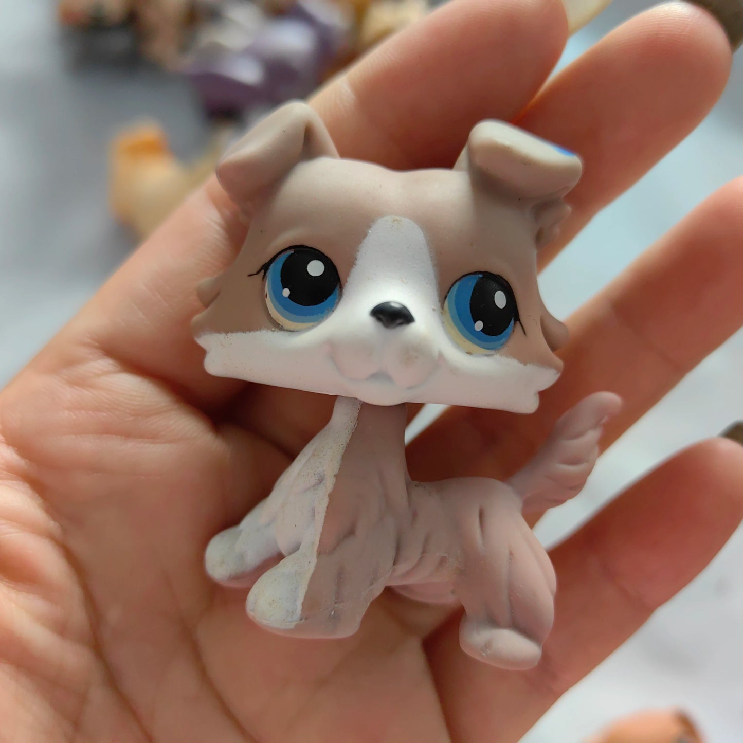 Little Baby pets  LPS Cute Short Hair Cats Deer Tortoise Bear Monkey Dolphin Spaniel Dogs Tortoise Figure Toy Gift