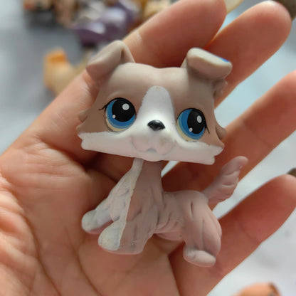 Little Baby pets  LPS Cute Short Hair Cats Deer Tortoise Bear Monkey Dolphin Spaniel Dogs Tortoise Figure Toy Gift