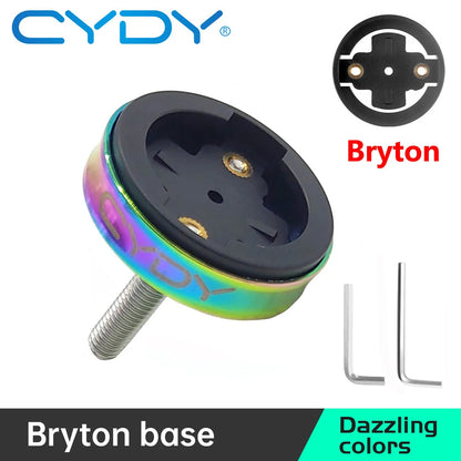 CYDY Garmin Bike Mount Bryton Rider 420 Wahoo XOSS IGPSPORT Bicycle Computer light holder support Road MTB GPS Bike accessories