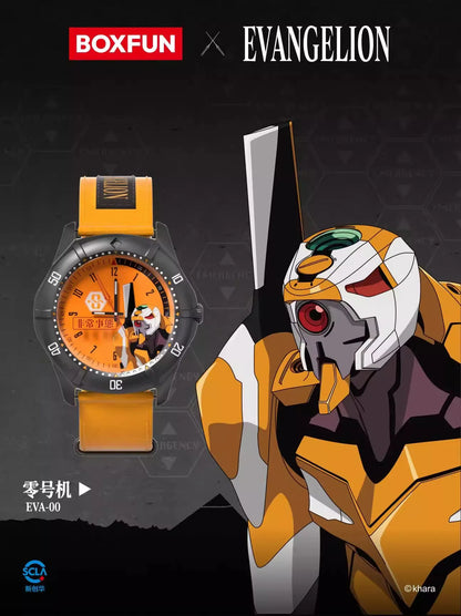 Original Boxfun Eva Evangelion The Final Mission Series Wrist Watch Blind Box Asuka Anime Peripheral Ornament Collection Gift