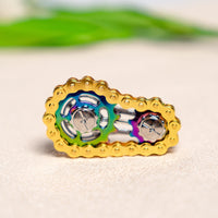 Golden iridescence