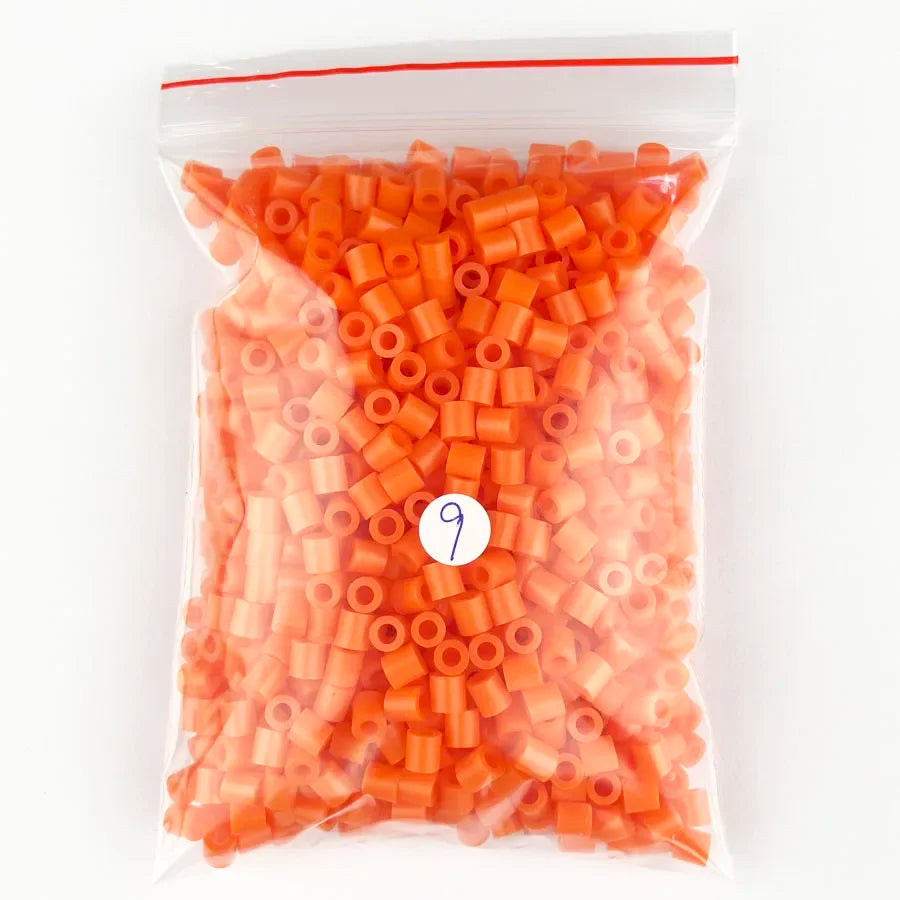 500pcs 5mm Hama Beads Perler Fuse Iron Beads GREAT KID FUN.Diy Intelligence Educational Toys Puzzles
