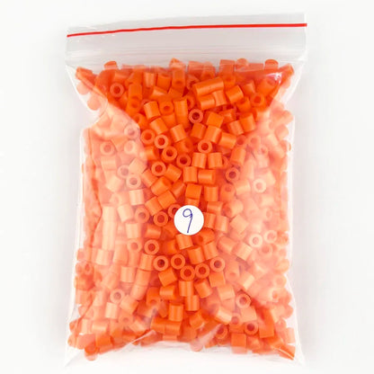 500pcs 5mm Hama Beads Perler Fuse Iron Beads GREAT KID FUN.Diy Intelligence Educational Toys Puzzles