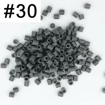 5mm 1000PCS  Black white gray blue green purple Hama Beads for Kids Iron Fuse Beads diy Puzzles Pixel Art Gift Children Toy