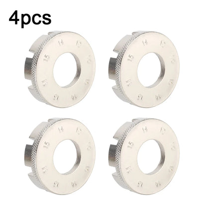 Bicycle Spoke Wrench Tool Mountain Bike Demolition Axis Repair Tools Steel Wire Adjustment Chrome Plated Spanner Wrench Tools