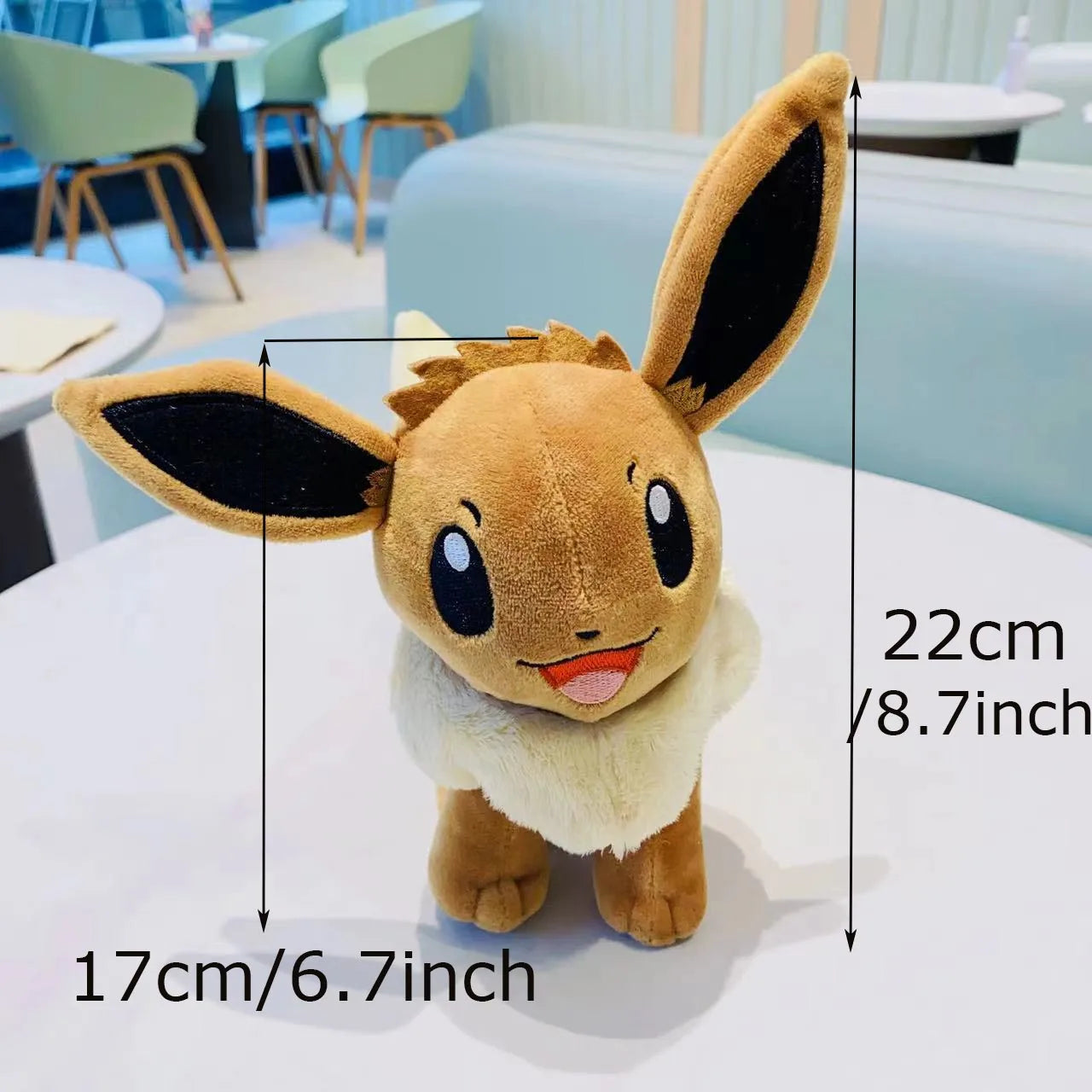 18-28cm Pokemon Plush Toy Grookey Sprigatito Oshawott Leafeon Espeon Morpeko Gonbe Mimikyu Anime Figure Peluche Toys