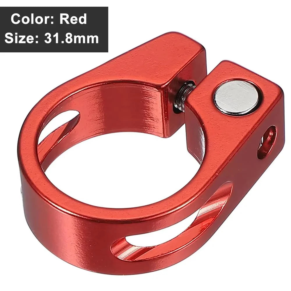 Cycles Bike Tube Clip Saddle Fixed Bicycle Accessories Aluminum Alloy 28.6/31.8/34.9mm Bike Parts Seatposts Clamp