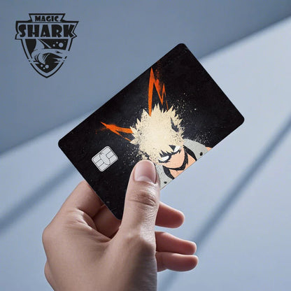 100% New Arrival Conch Money Bow Anime Speend or Save Meme Credit Card Film Debit Card Sticker Skin