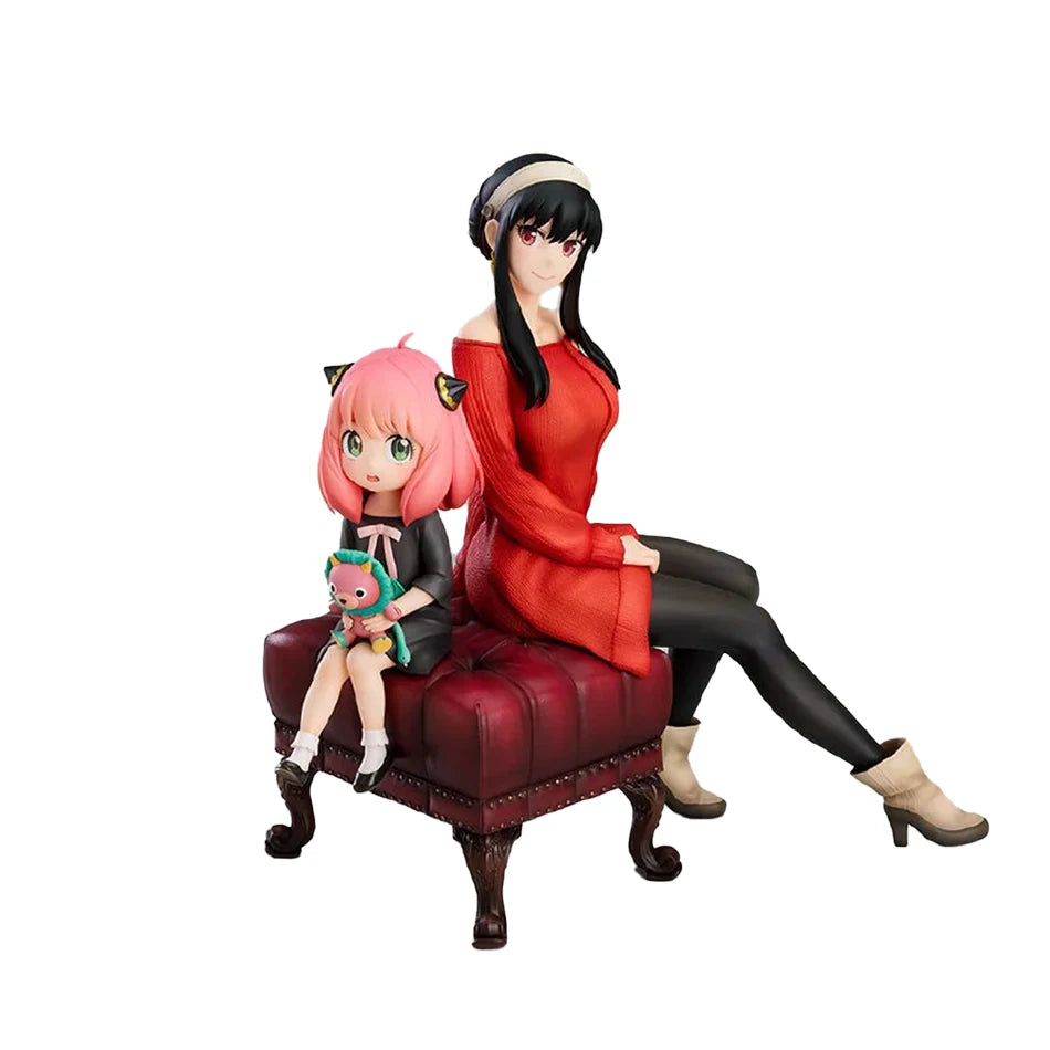 15CM Anime Figure SPY×FAMILY Anya Alstreim Yor Forger Action Figure PVC Table Decoration Figure Model Toy Gift For Children