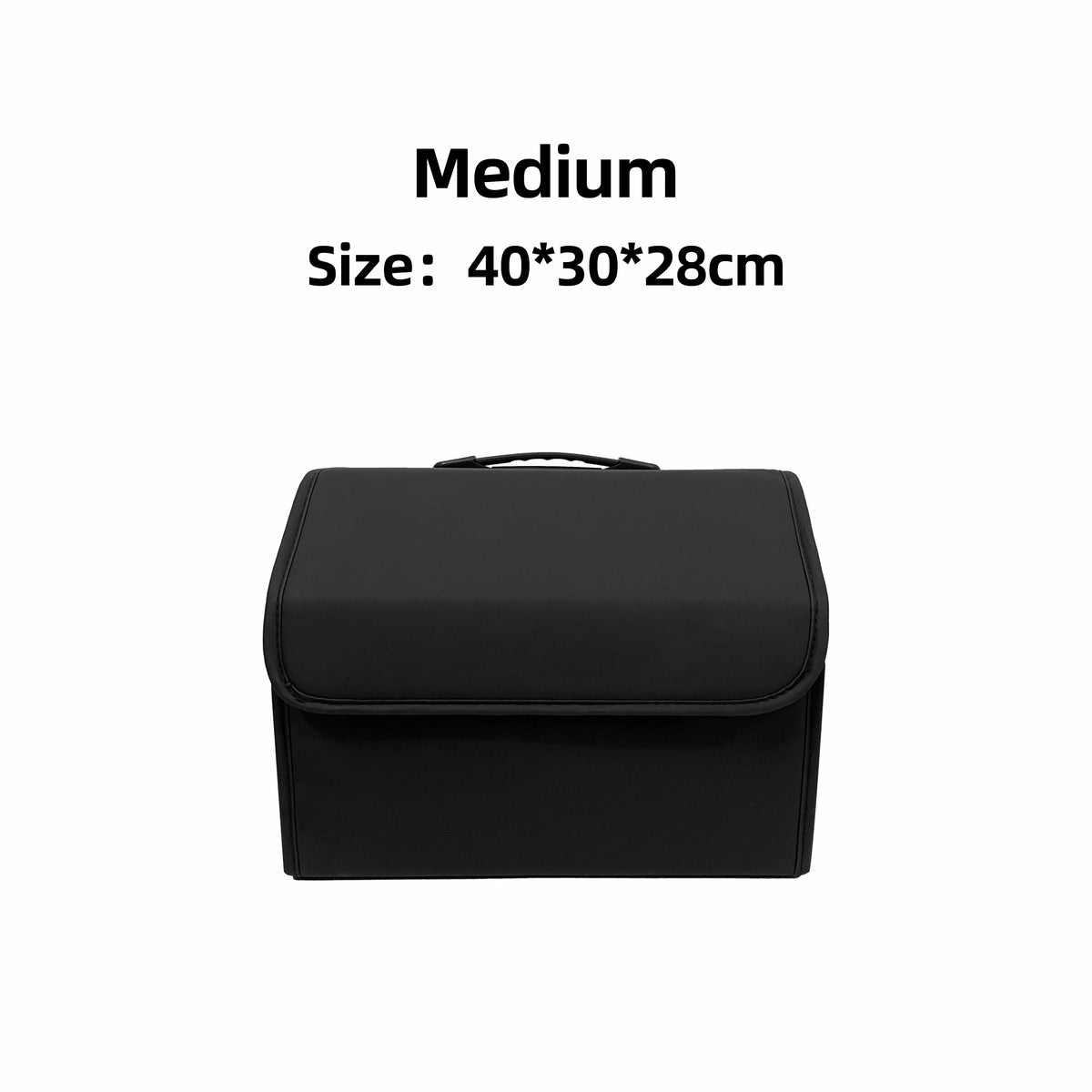 Storage Box PU Leather Multipurpose Collapsible Car Trunk Storage Organizer Car Trunk Organizer Stowing Tidying Auto Accessories