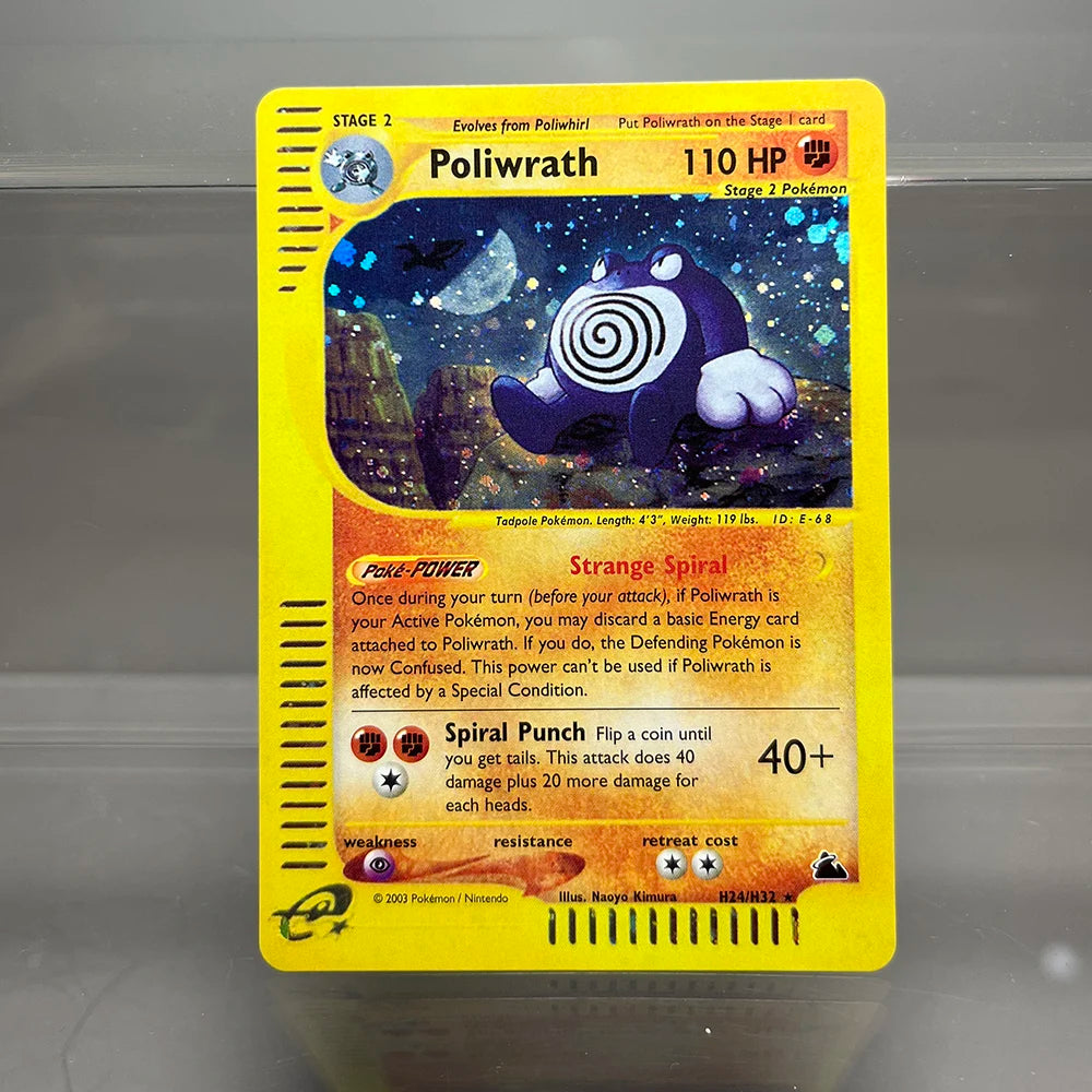 PKM Cards Charizard Steelix Celebi Single Foil Cards Magneton Gengar Classic Game Collection Cards PTCG Proxy Cards