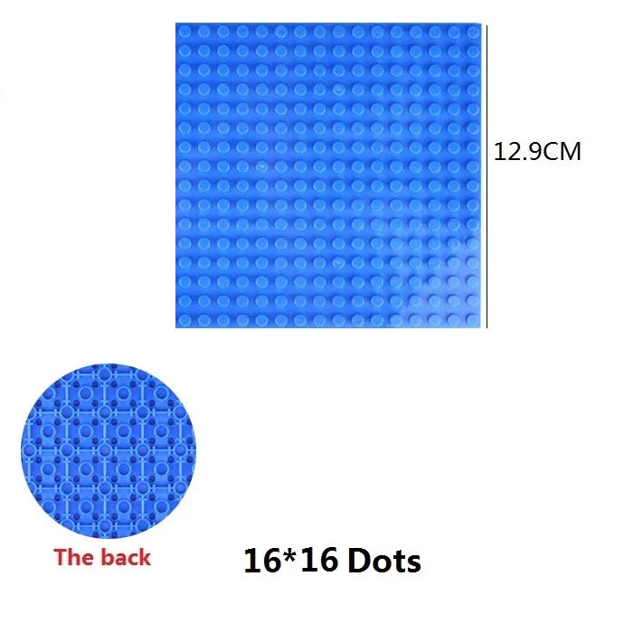 Classic Base Plates Plastic Bricks Double-sided 16*32 32X32 Dots City Blocks Baseplate DIY Parts Board Toys Kids Gift