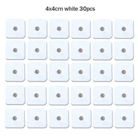 5x5cm white 30pcs
