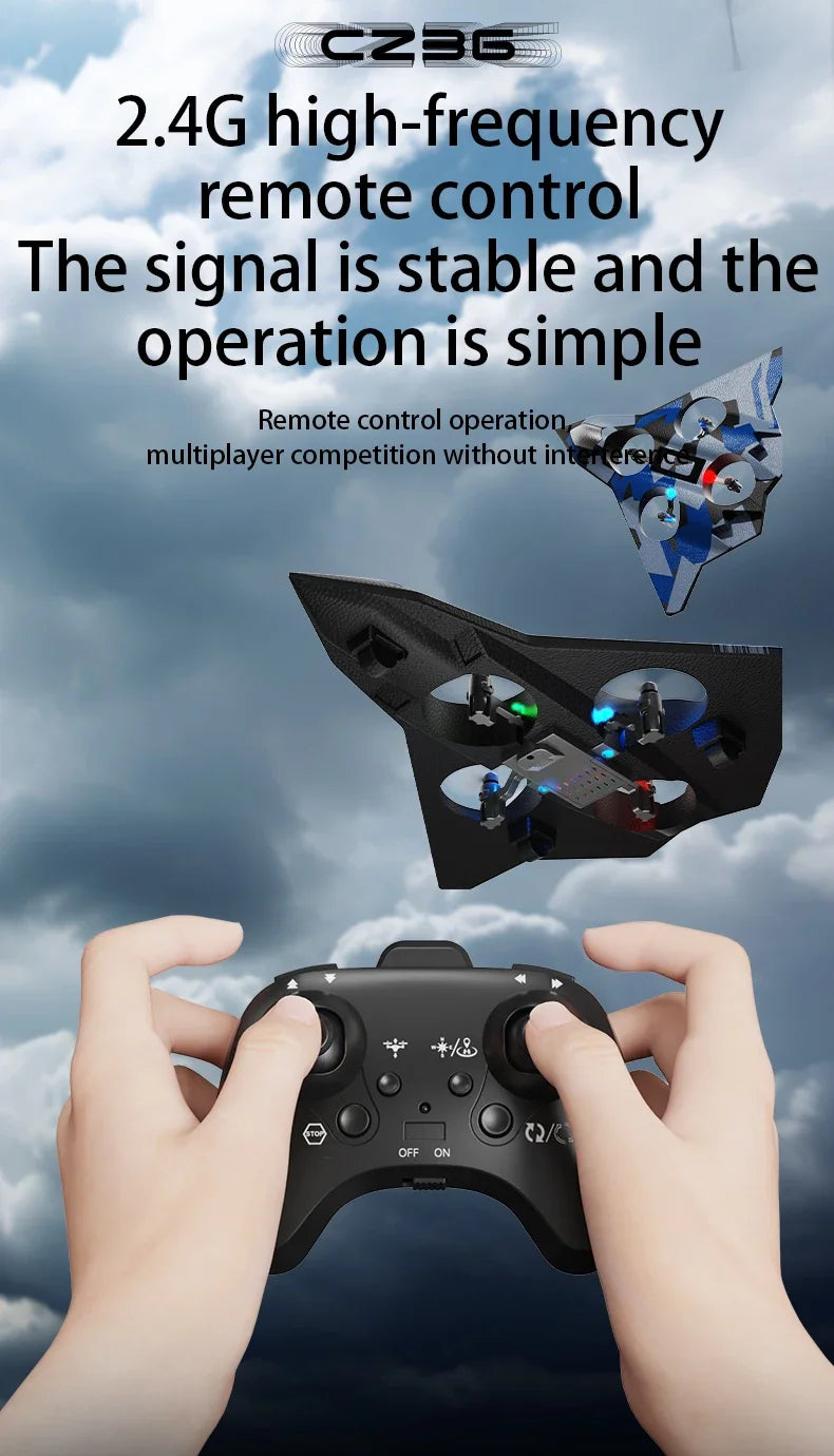 Remote Control Airplane Fall Resistant Plane Toys for Boys Kids CZ01 CZ63