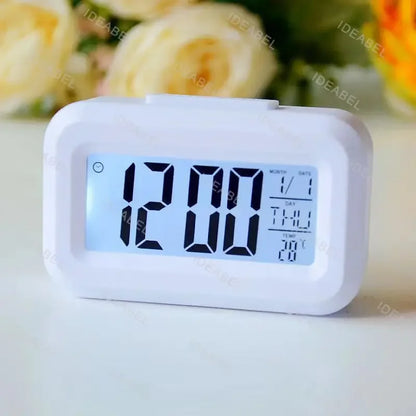 Electronic Alarm Clock Elderly Student Luminous Clock Silent Large Characters Creative Children Smart Home Bedside Alarm Clock