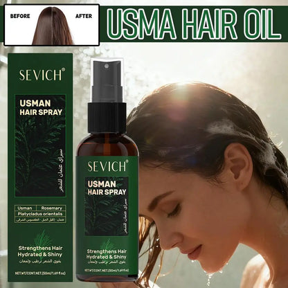 1/2/3pcs Hair Loss Prevention Set Fast Regrowth Hair Essential Oil Usman Handmade Shampoo Soap Hair Care Serum Scalp Thickening