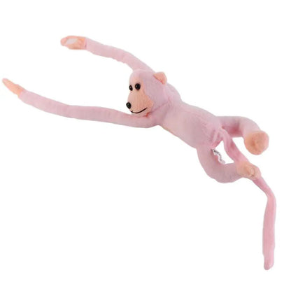 60CM Long Arm Monkey Plush Toy Anti-collision Banana Monkey Curtain Strap Monkey Doll Stuffed Toy Birthday Wedding Party Decor