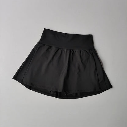 Women's High Waist Sports Short Skirt Quick Dry Fitness Yoga Running Tennis Golf Wear Summer Sport Skirts