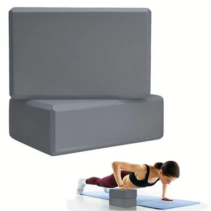 1/2pcs Non-Slip Wear-Resistant High-Density Yoga Suitable for Yoga, Pilates & for Gym Equipment - Non-Slip Texture, Leg