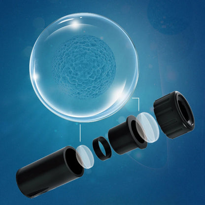 Kids Science Stem Toy Handheld Microscope Kit 60-180x Education Biological Pocket Microscope with LED Light Outdoor Children Toy