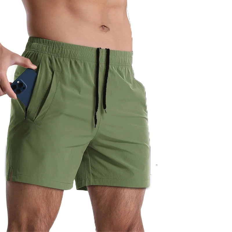 Running Shorts Men Gym Fitness Sport Shorts Quick Dry Workout Training Gym Fitness Jogging Short Pant Summer Training Shorts Men