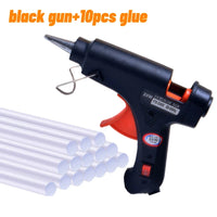 black with 10pc glue