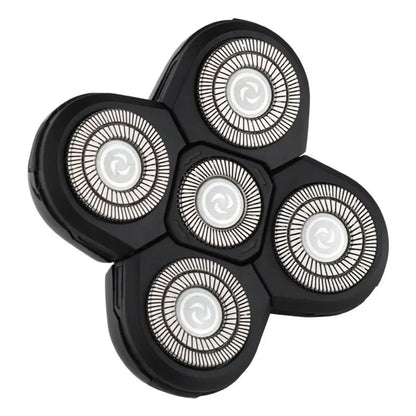 Men's New Multi-Function Washable Rotary Barber Shaver – Spare Heads for Multi-Blade Smart Razor