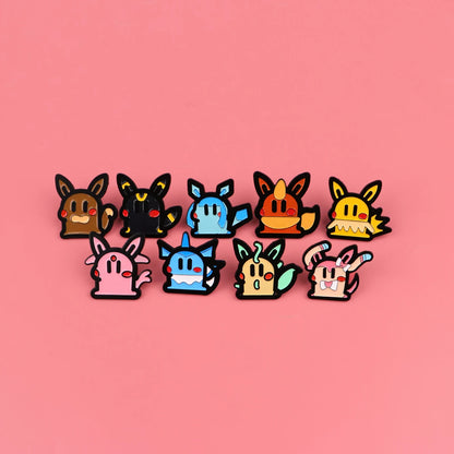 Cute Cartoon Animals Elf Enamel Pin Anime Brooches Woman Backpack Accessories Bags Badge Fashion Lapel Jewelry Gifts
