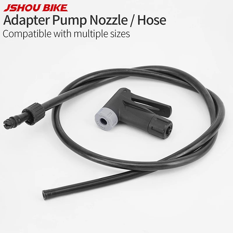 Bicycle Pump Nozzle Head Adapter for Bike Floor Pump AV FV Hose MTB Road Bike Pump Replacement Smart Valve Head Pump Parts