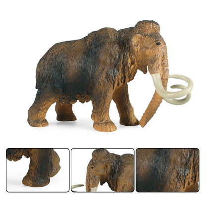 Oenux African Wild Animals Elephant Model Simulation Big Mammoth Action Figures Figurine PVC Educational Toy For Kids Gift