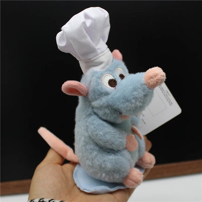 Ratatouille Chef Remy Plush Doll Magnetic Shoulder Decor Kawaii Creativity Plush toy Birthday Surprise Surrounding Birthday gift