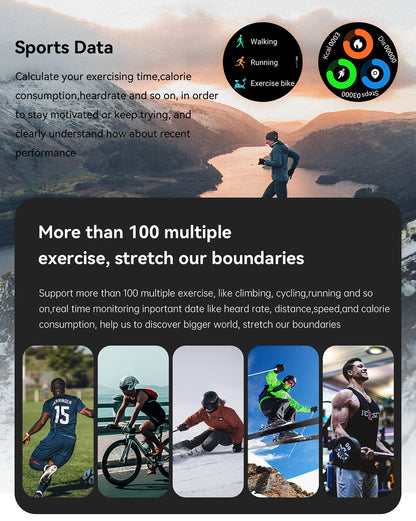 MEVADEN 1.39 inch Bluetooth Call Smart Watch Men Sports Fitness Tracker Watches IP67 Waterproof Smartwatch for Android IOS MD52