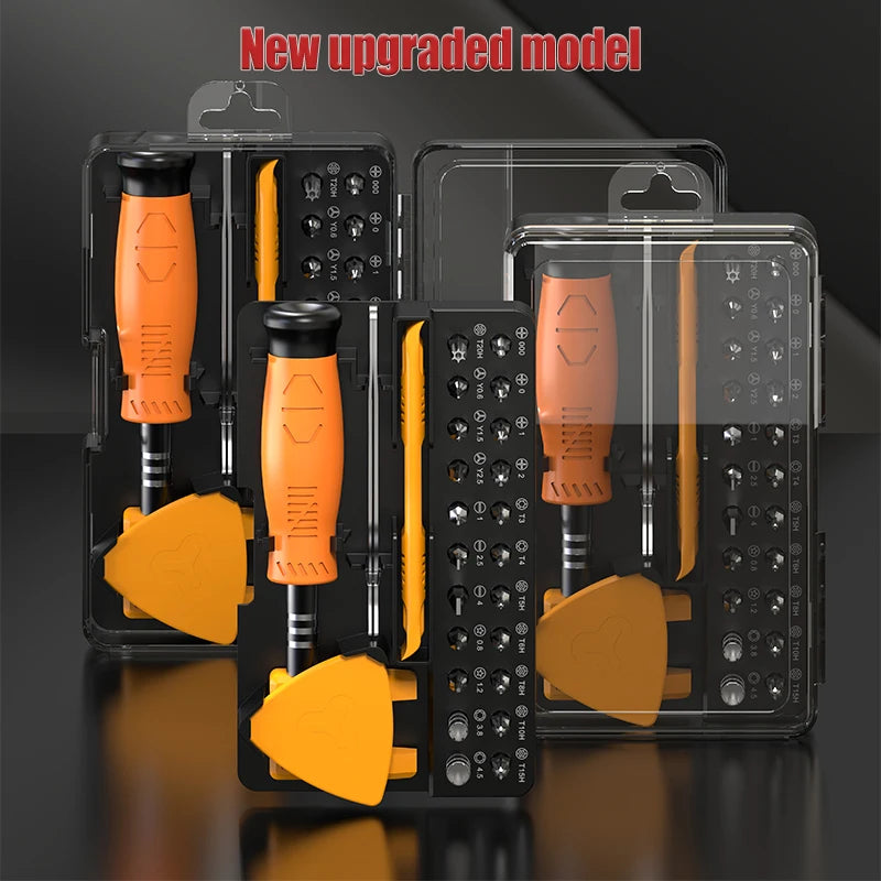 32 in 1 Multifunctional Screwdriver Set with 30 PCS Torx Phillips Magnetic Screw Driver Bits Hand Repair Tool for Phone Watch PC